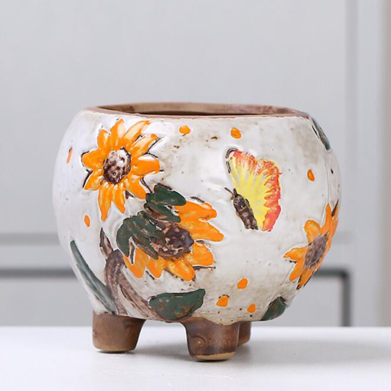 Korean Style Sunflower Pattern - огляд і ціна Korean Desk Setup