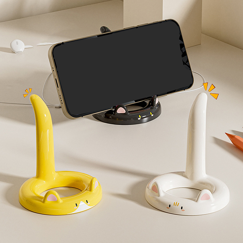 Cute And Sweet Cartoon Cat Mob - огляд і ціна Desk Setup Decor