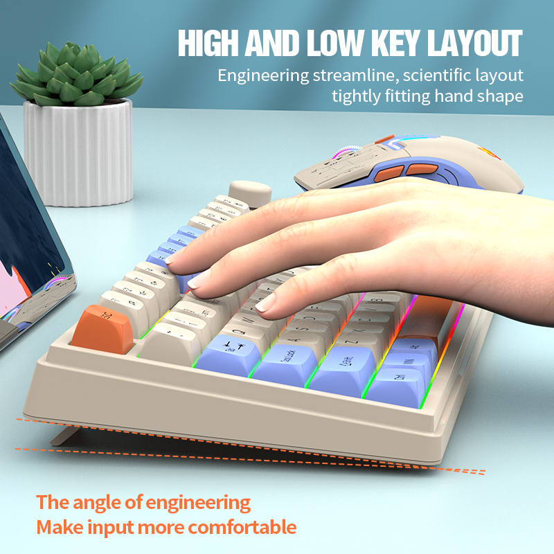 Dual-Mode 2.4G Bluetooth Wirel - огляд і ціна Desk Setup Keyboard