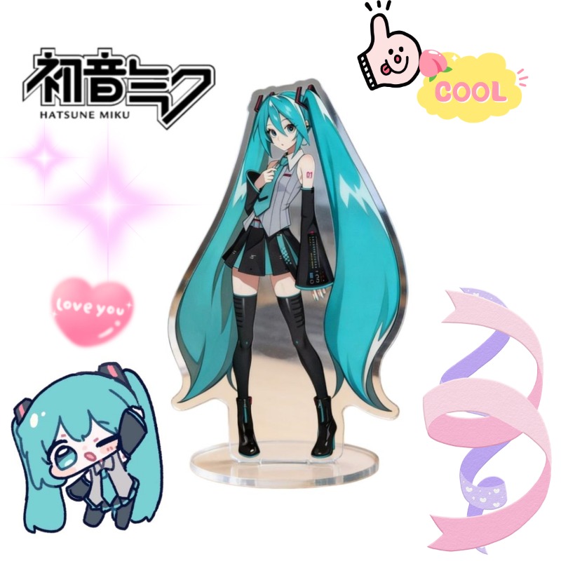 Hatsune Miku 10cm Acrylic Stan - огляд і ціна Desk Setup Decor