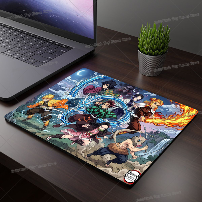 Kamado Tanjiro Nezuko Small Mo - огляд і ціна Desk Setup Mat