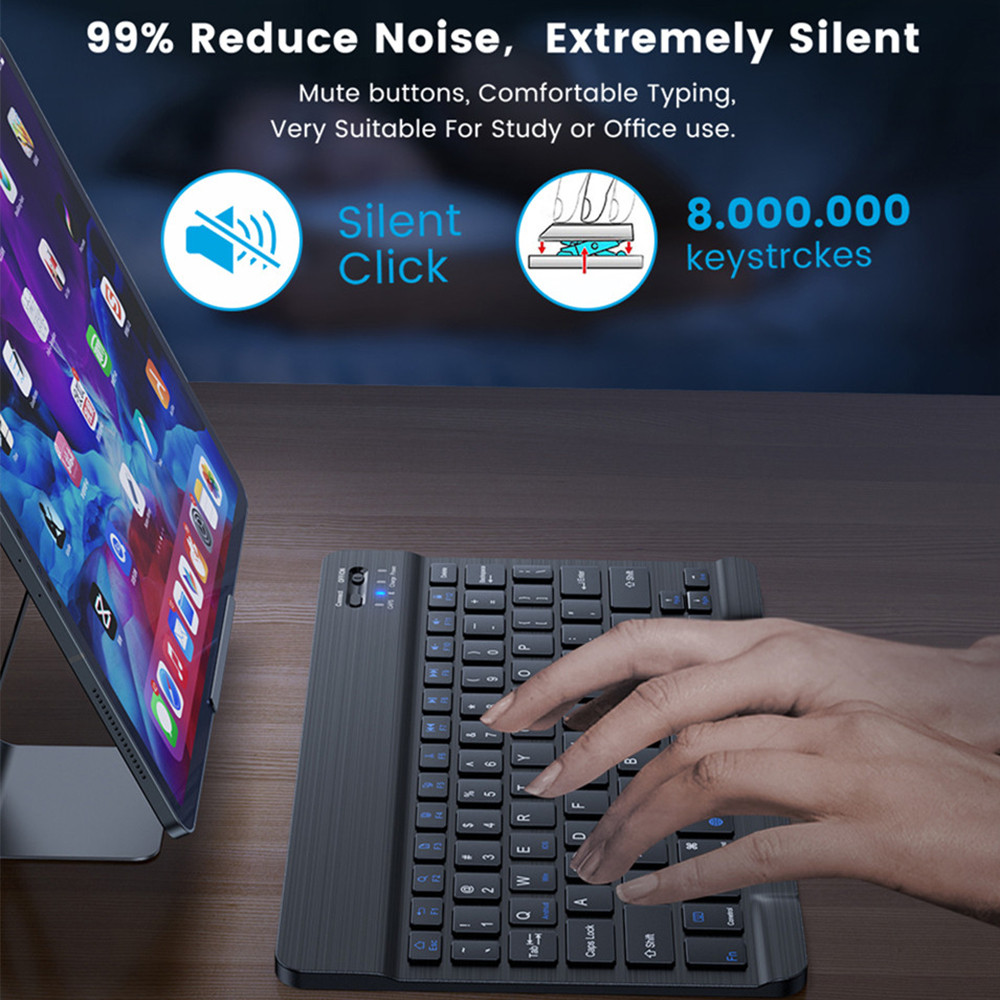 New 2025 Bluetooth Wireless Ke - огляд і ціна Desk Setup Keyboard