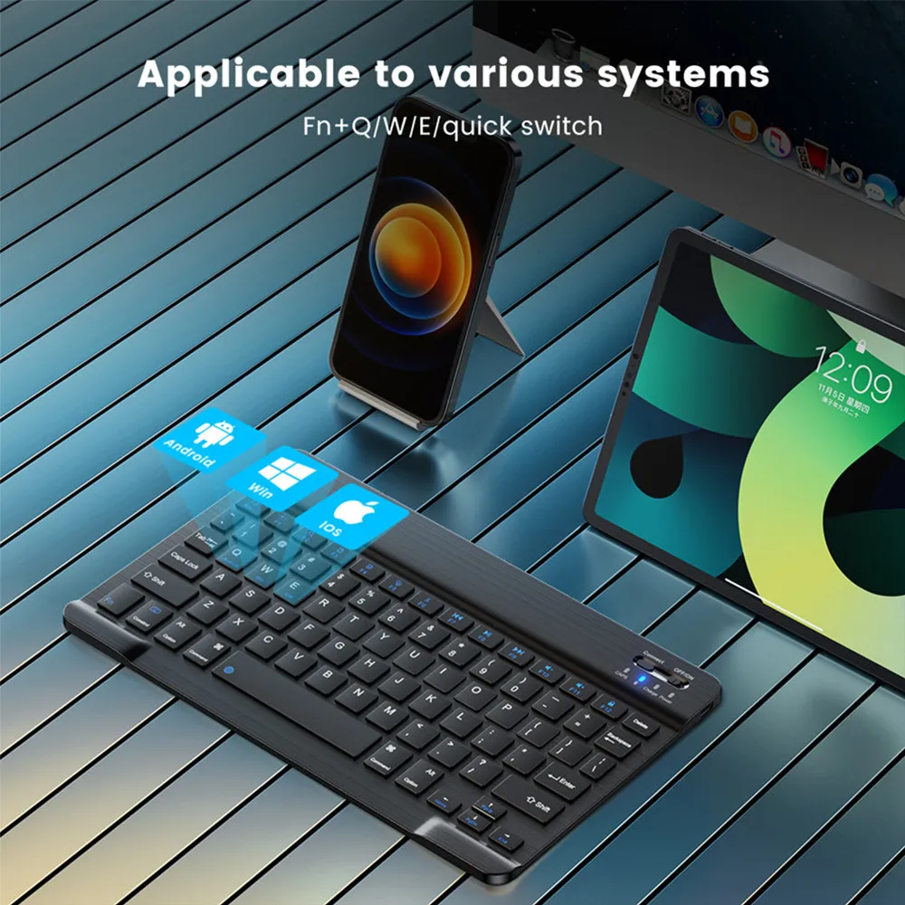 New 2025 Bluetooth Wireless Ke - огляд і ціна Desk Setup Keyboard