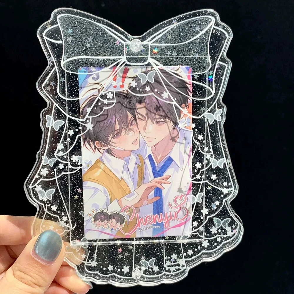 Bow Veil 3 Inch Acrylic Photo  - огляд і ціна Korean Desk Setup