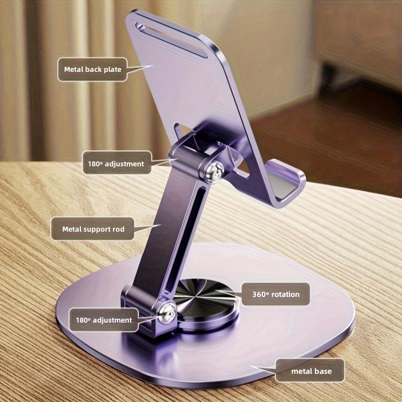 360° Metal Phone Holder, Adjus - огляд і ціна Desk Setup Essentials