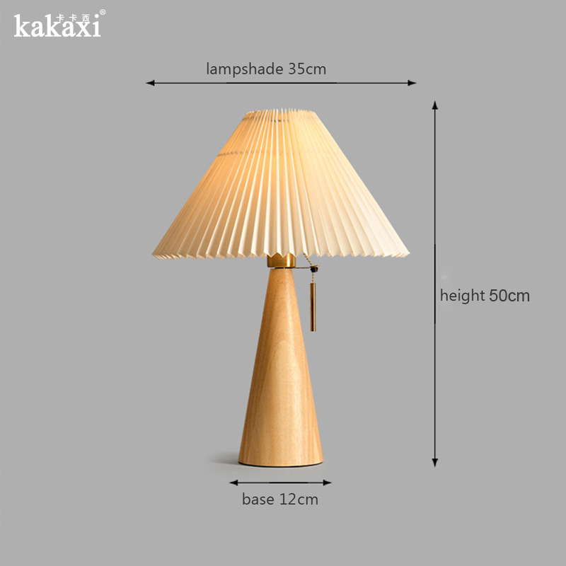 Retro Solid Wood Table Lamp No - огляд і ціна Desk Setup Vintage