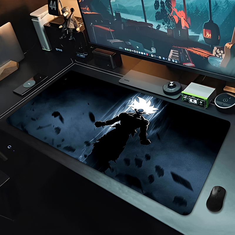 DBZ Black Anime Mouse Pad Drag - огляд і ціна Desk Setup Mat