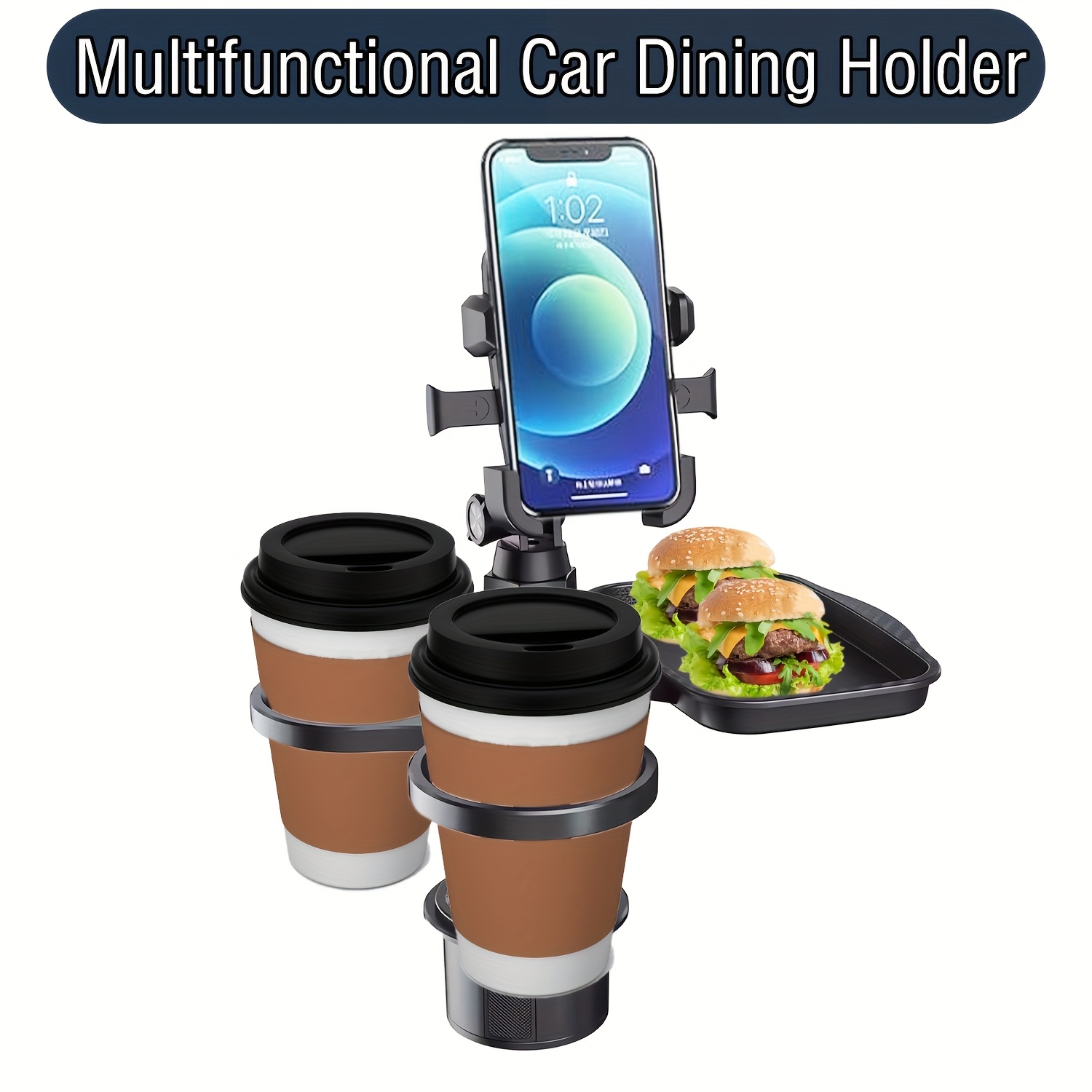 2025 New Car Cup Holder Tray-E - огляд і ціна Desk Setup Essentials