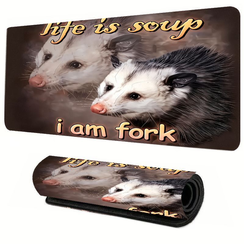 Whimsical Large Mouse Pad Flyi - огляд і ціна Desk Setup Essentials