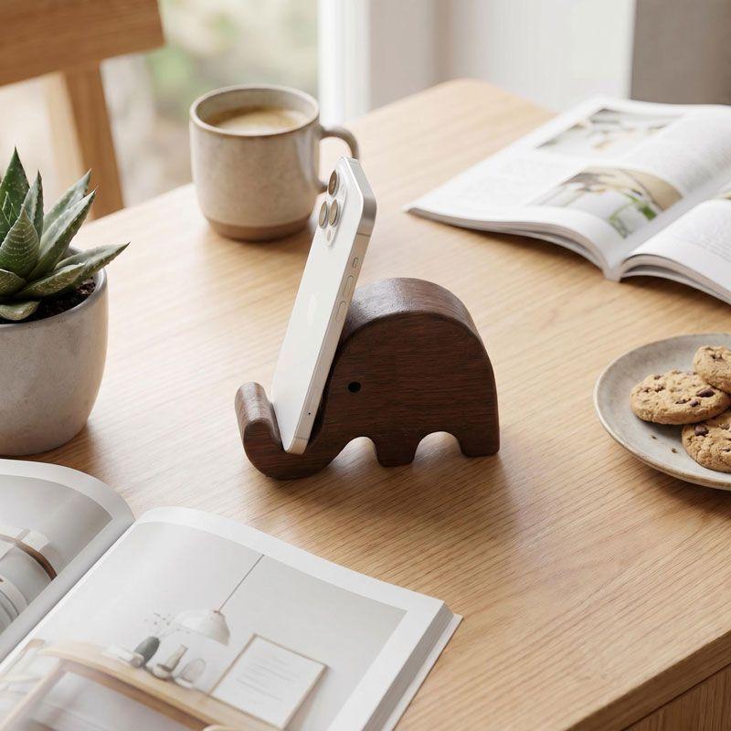 Simple Solid Wood Black Walnut - огляд і ціна Desk Setup Decor