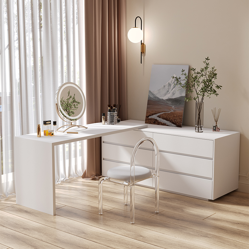 Multi-purpose Flat L Shape Hom - огляд і ціна Desk Vanity Setup