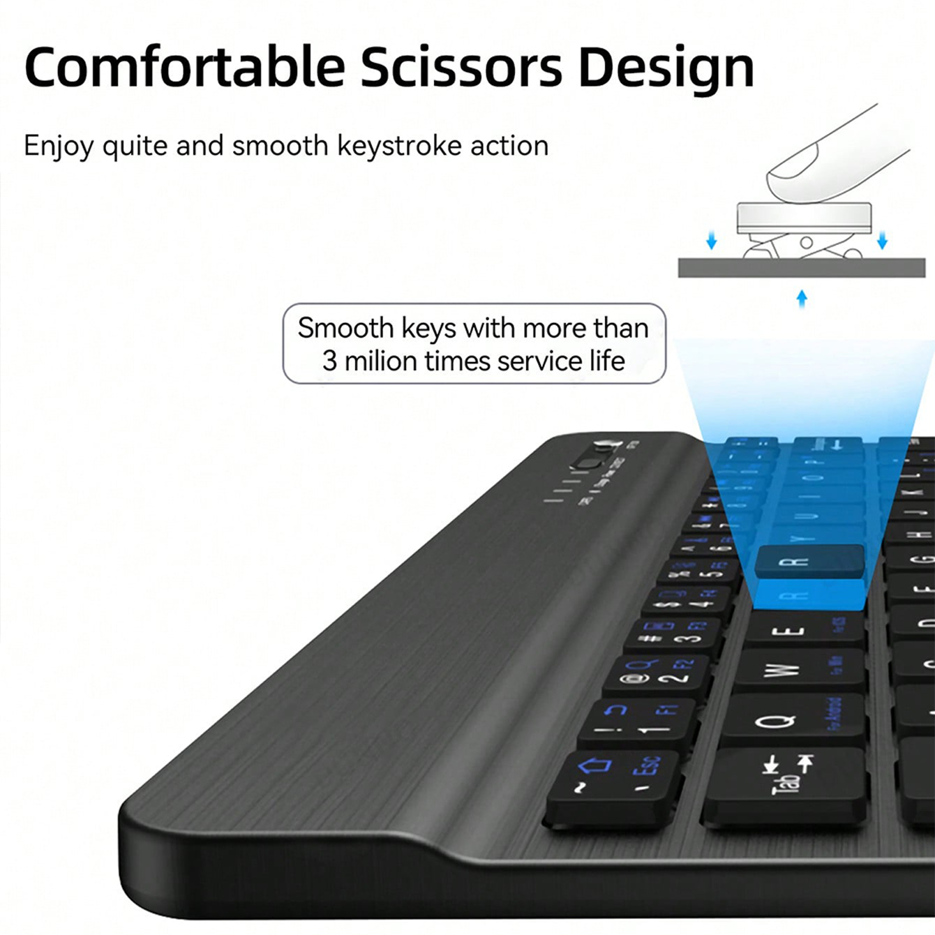 Multilingual Keyboard For Tabl - огляд і ціна Desk Setup Keyboard