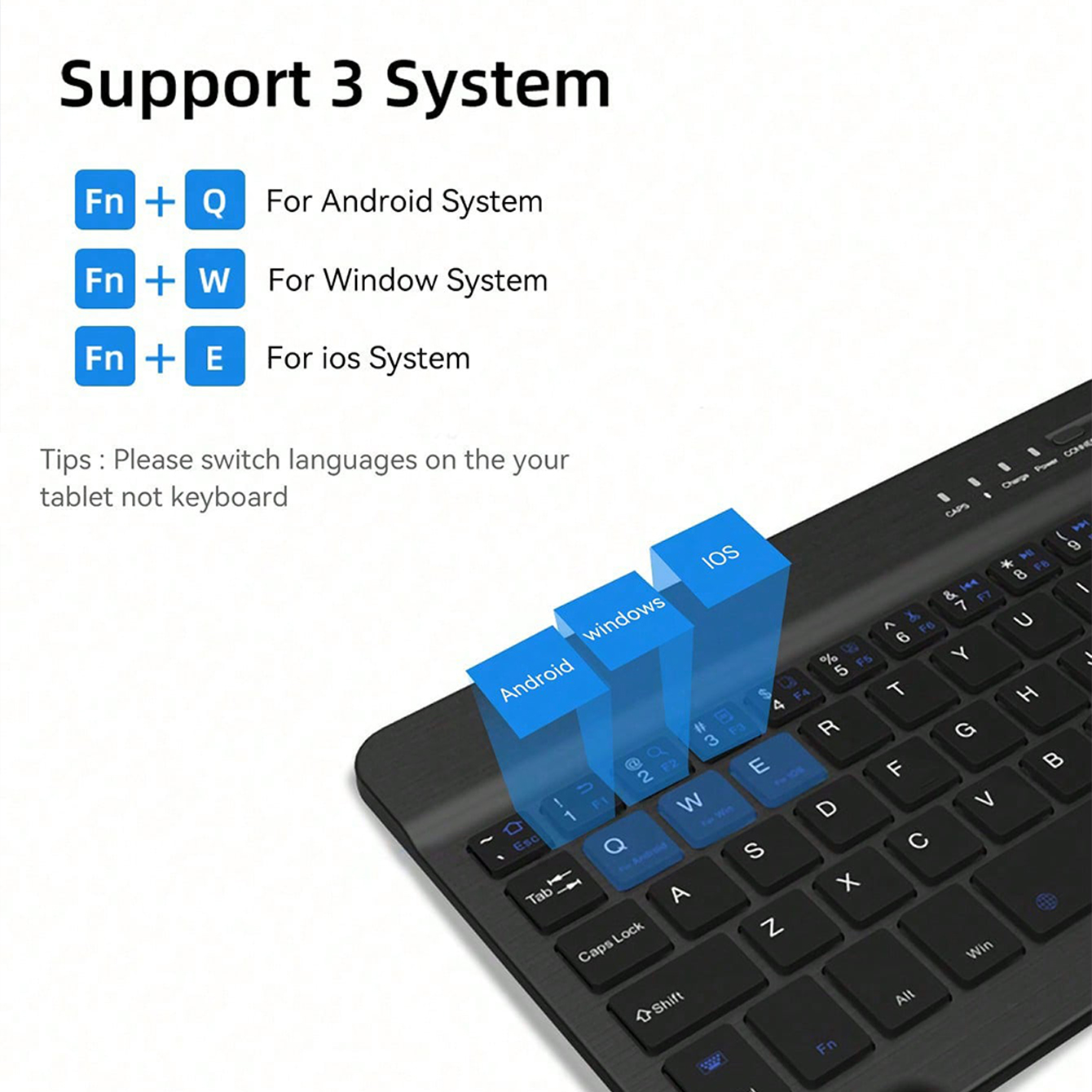 Multilingual Keyboard For Tabl - огляд і ціна Desk Setup Keyboard