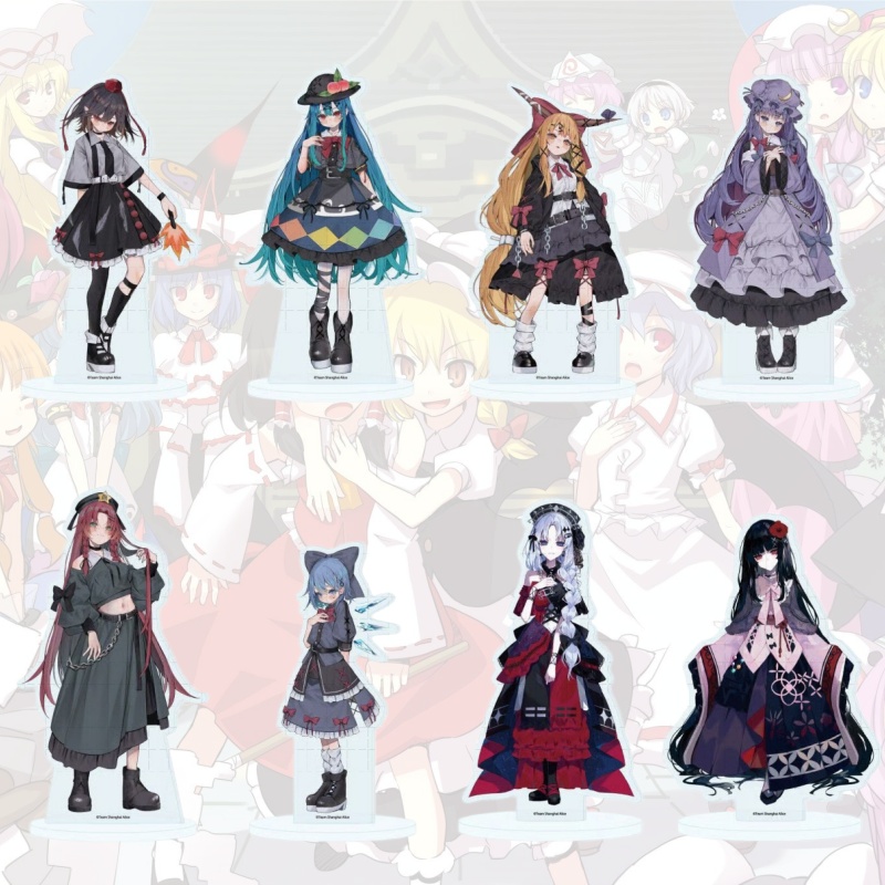 Anime Touhou Project Acrylic S - огляд і ціна Desk Setup Plant