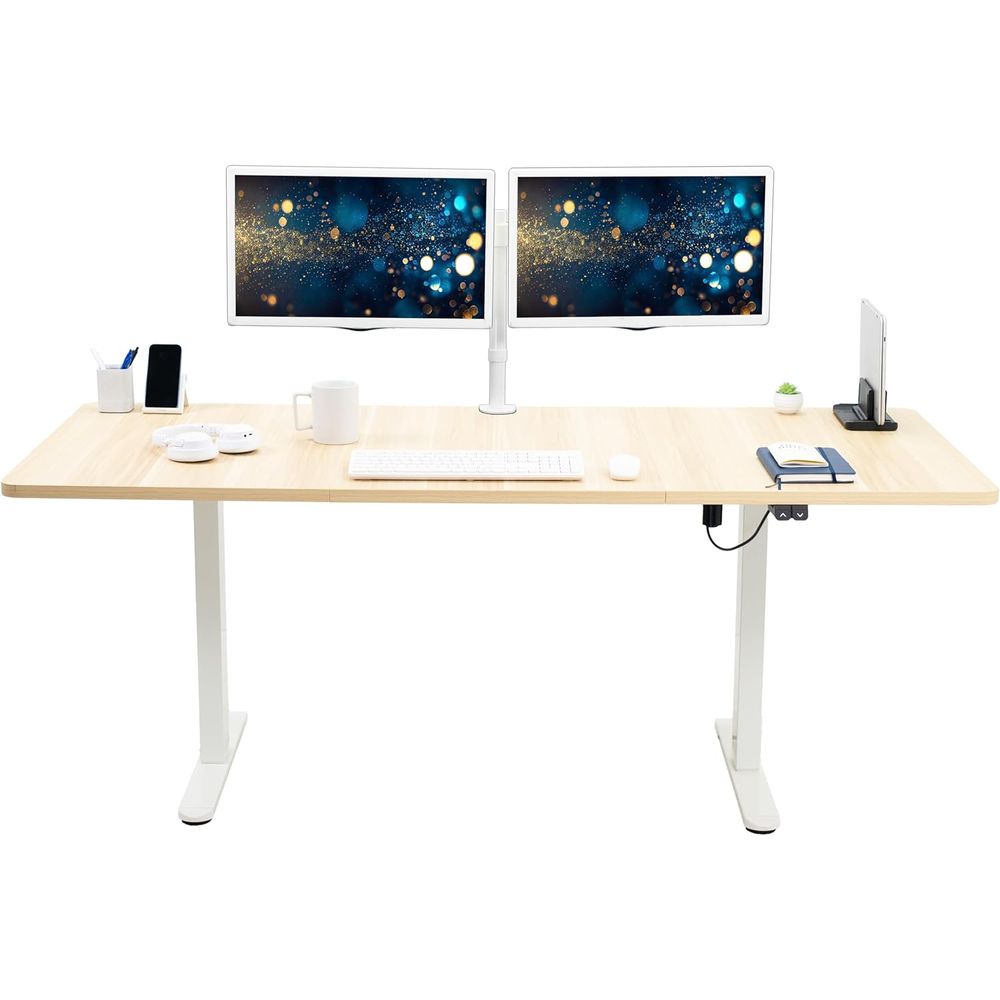Electric 71 x 30 inch Stand Up - огляд і ціна Desk Setup Height