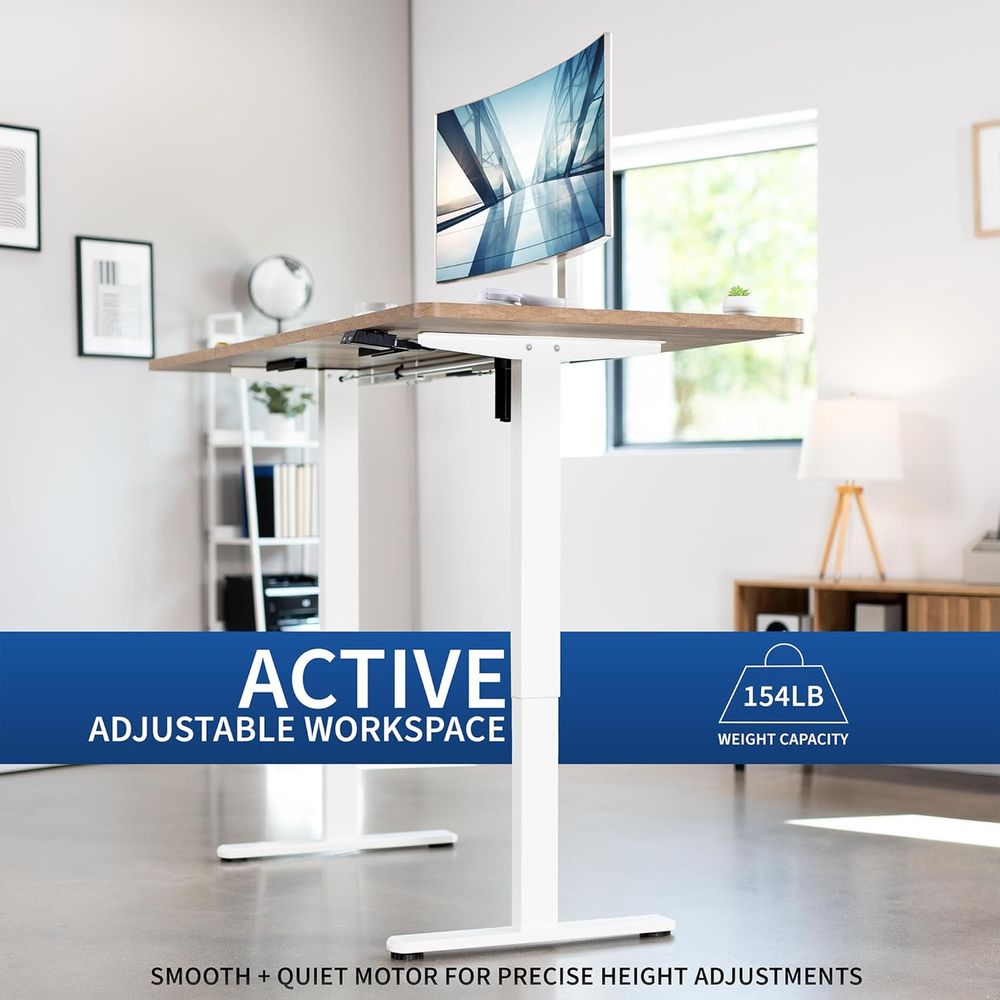 Electric 71 x 30 inch Stand Up - огляд і ціна Desk Setup Height