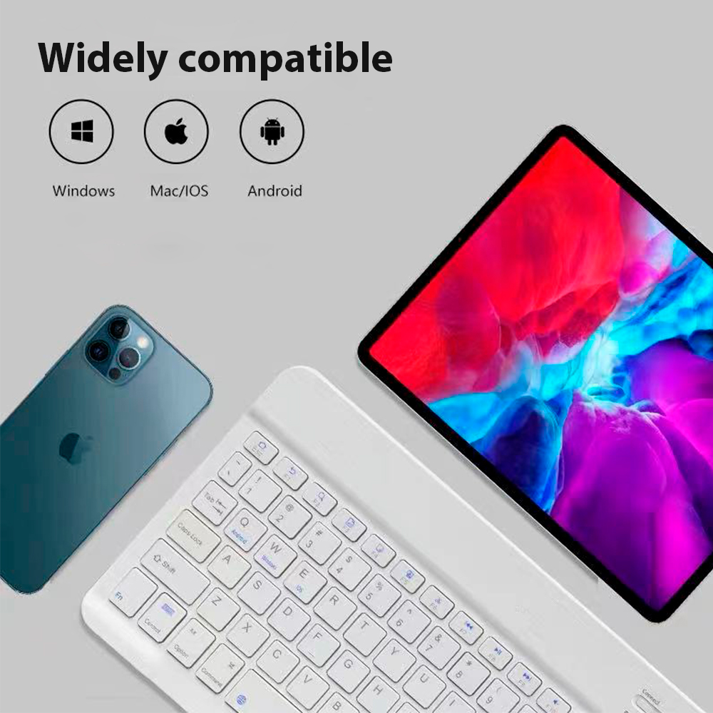 Bluetooth Wireless Keyboard Un - огляд і ціна Desk Setup Keyboard