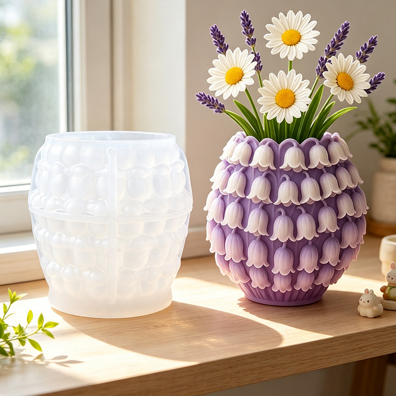 3D Lily of the Valley Vase Sil - огляд і ціна Desk Setup Plant