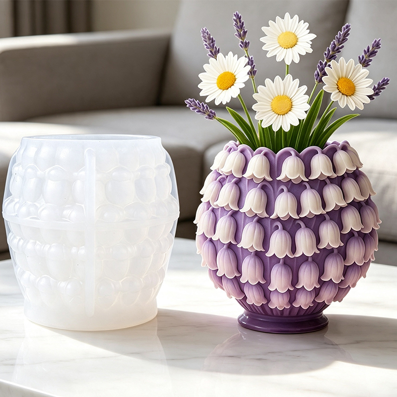 3D Lily of the Valley Vase Sil - огляд і ціна Desk Setup Plant