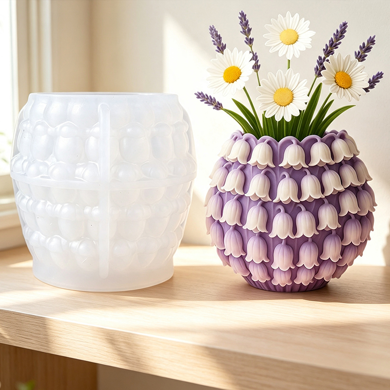 3D Lily of the Valley Vase Sil - огляд і ціна Desk Setup Plant