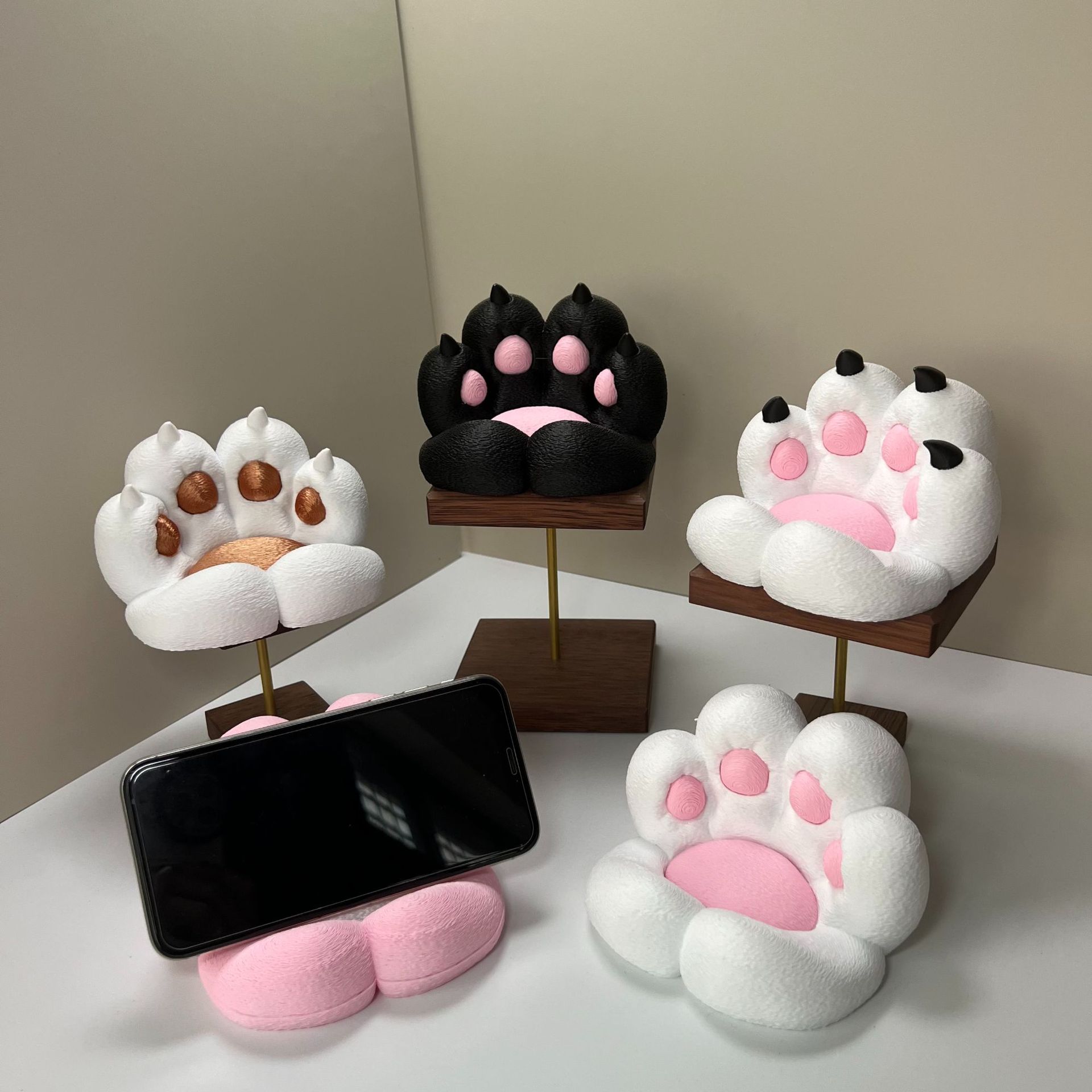 Cute cat paw shaped desk ornam - огляд і ціна Desk Setup Decor