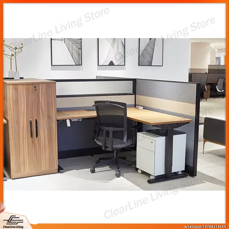 L Shaped Electric Height Adjus - огляд і ціна Desk Setup Height