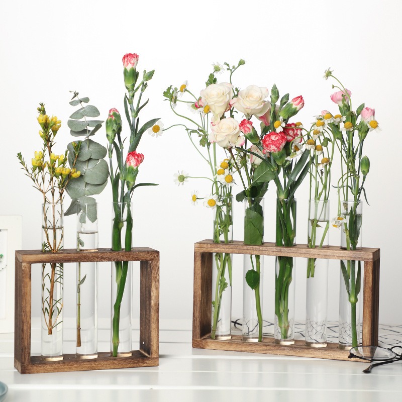 5-Tube Glass Hydroponic Plante - огляд і ціна Desk Setup Plant