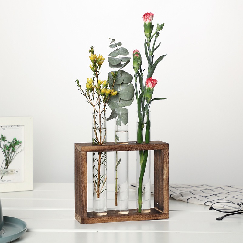 5-Tube Glass Hydroponic Plante - огляд і ціна Desk Setup Plant