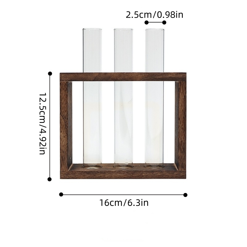 5-Tube Glass Hydroponic Plante - огляд і ціна Desk Setup Plant