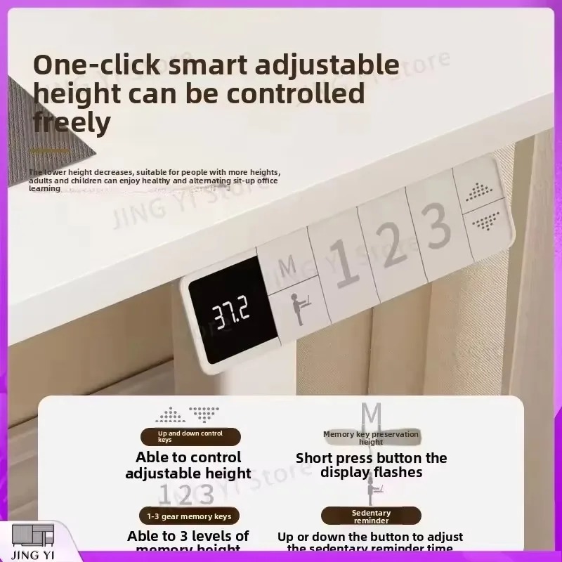 Electric Height Adjustable Sta - огляд і ціна Desk Setup Height