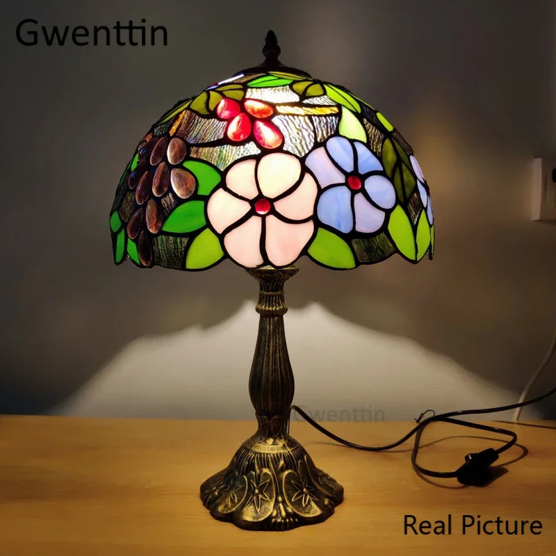 Vintage Tiffany Table Lamps Me - огляд і ціна Desk Setup Vintage