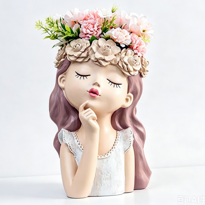 Contemplative Flower Fairy Vas - огляд і ціна Desk Setup Plant