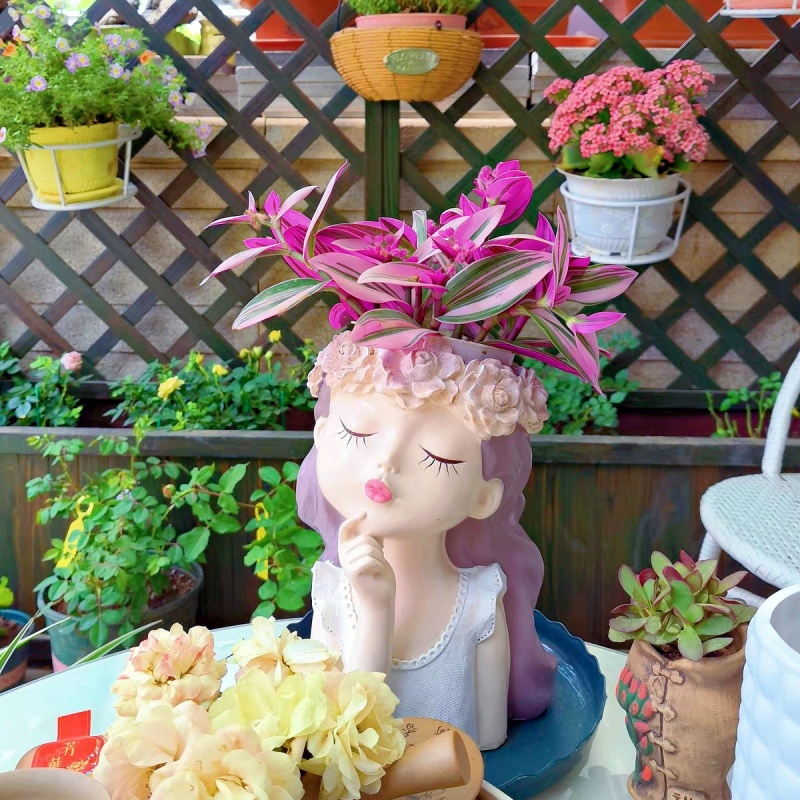 Contemplative Flower Fairy Vas - огляд і ціна Desk Setup Plant