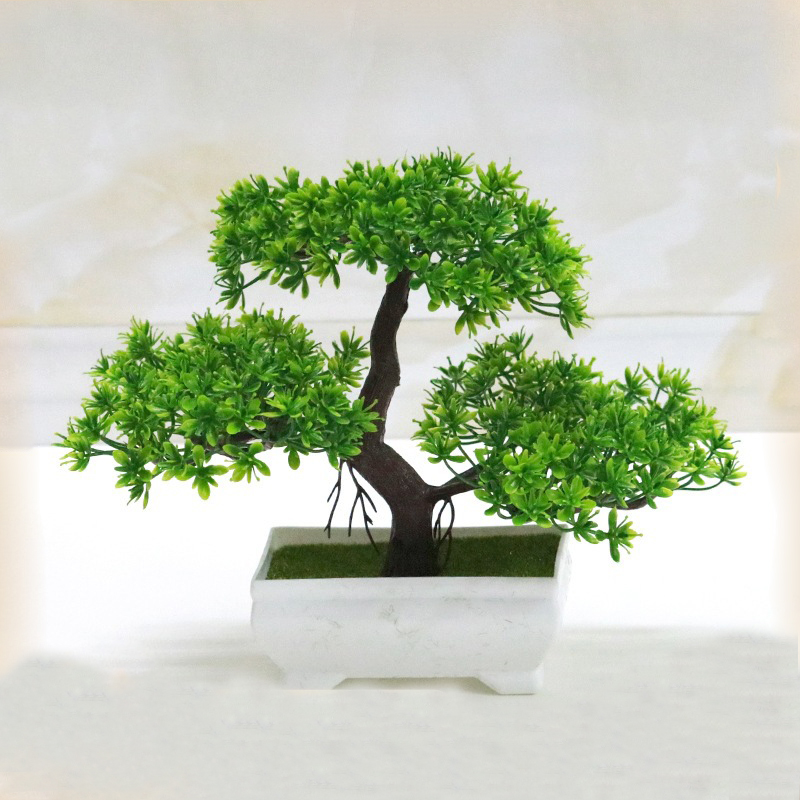 Artificial Bonsai Plastic Bion - огляд і ціна Desk Setup Plant
