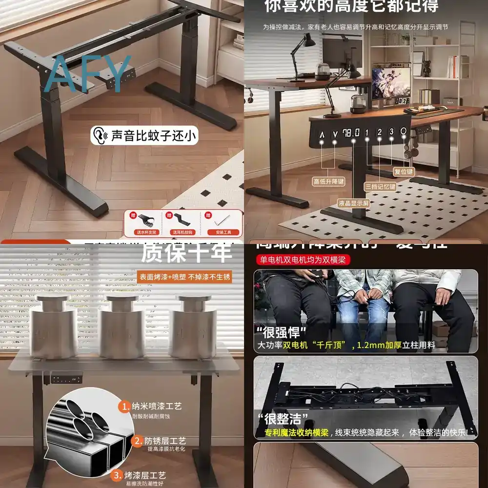 Lifting Table Legs Bracket for - огляд і ціна Desk Setup Height