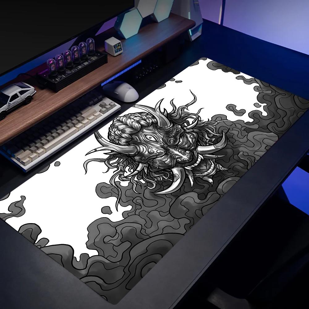 Oni Hannya Mouse Pad Large Set - огляд і ціна Desk Setup Keyboard