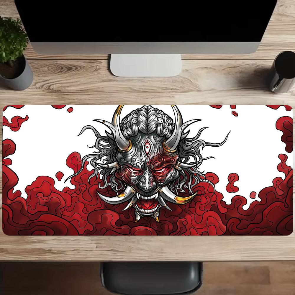 Oni Hannya Mouse Pad Large Set - огляд і ціна Desk Setup Keyboard