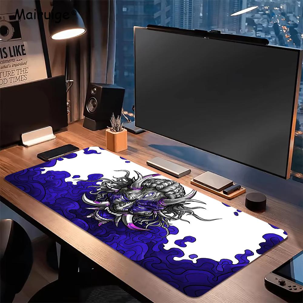 Oni Hannya Mouse Pad Large Set - огляд і ціна Desk Setup Keyboard