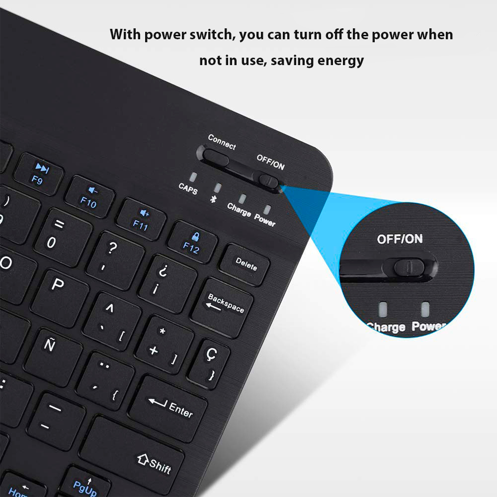 Bluetooth Wireless Keyboard Fo - огляд і ціна Desk Setup Keyboard