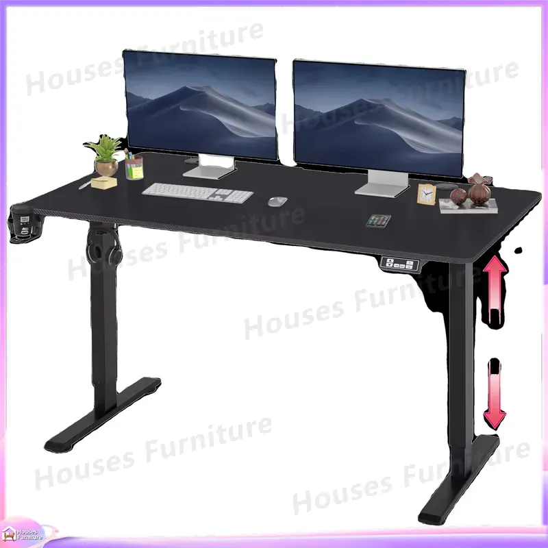 Large Gaming Computer Desk wit - огляд і ціна Desk Setup Height