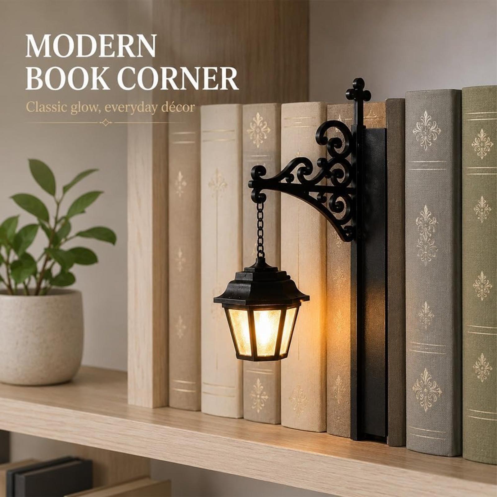 Bookshelf Lamp Vintage LED War - огляд і ціна Desk Setup Vintage