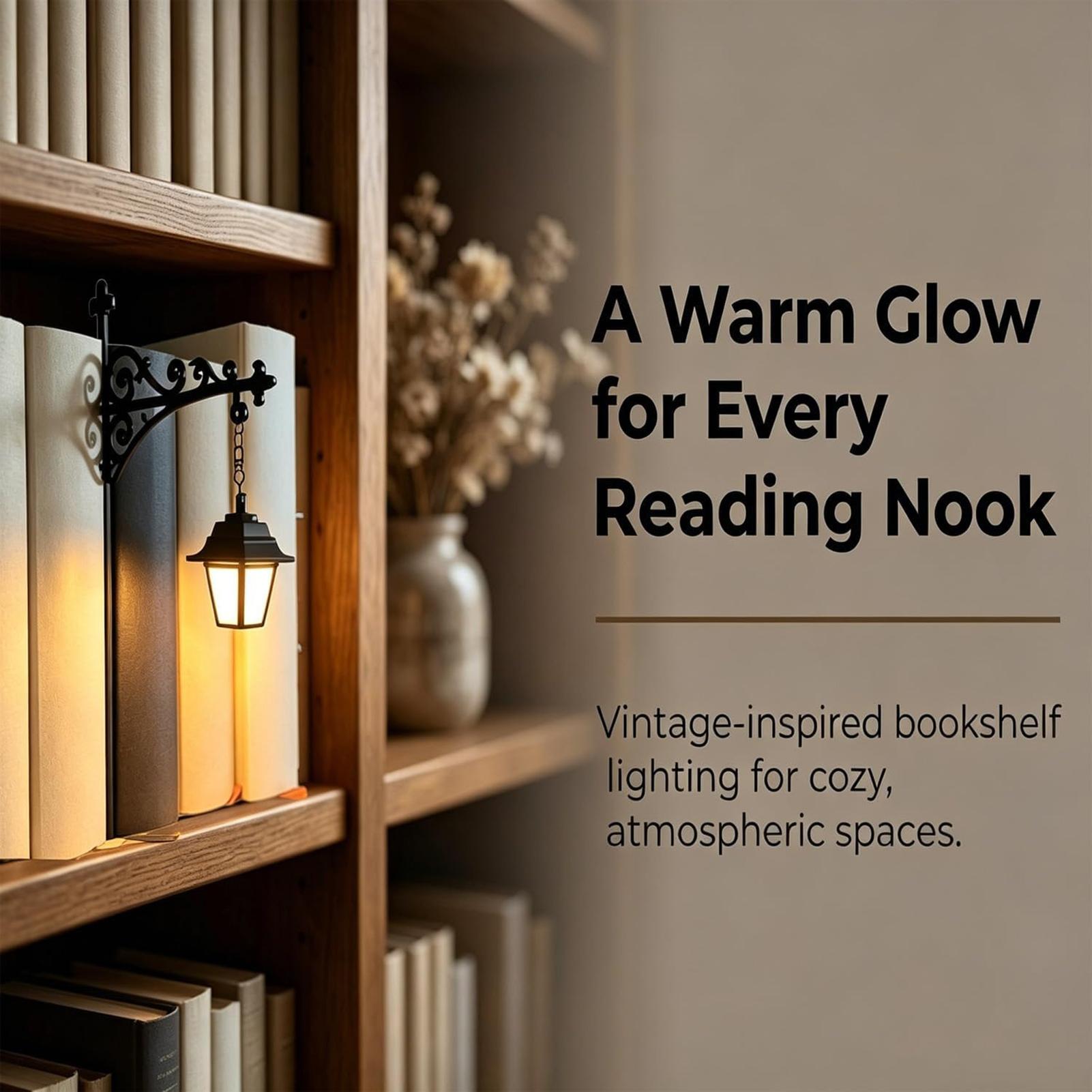 Bookshelf Lamp Vintage LED War - огляд і ціна Desk Setup Vintage