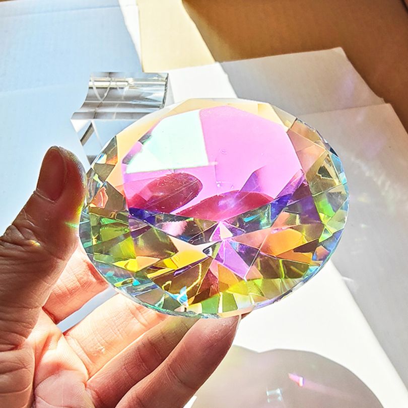 30-80mm AB Colorful K9 Crystal - огляд і ціна Korean Desk Setup
