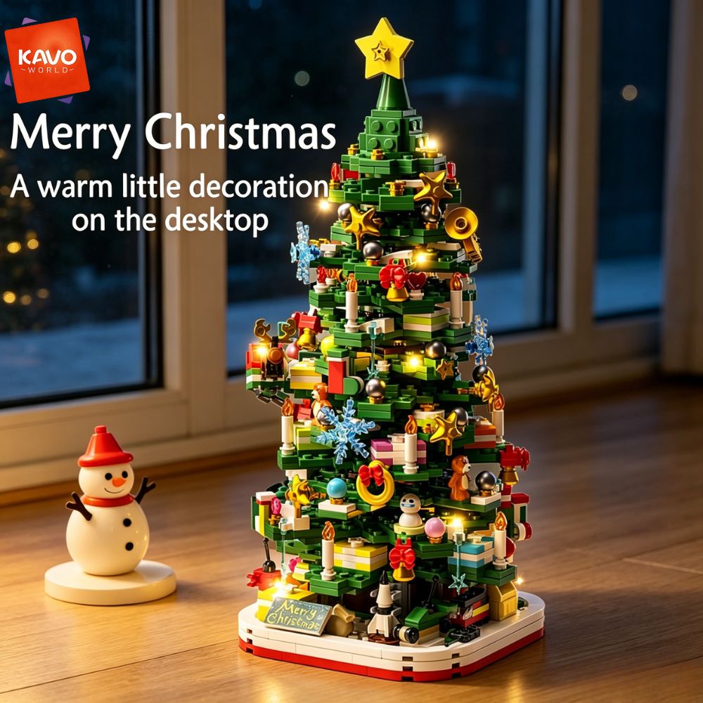 KAVOWORLD 1024pcs Christmas Tr - огляд і ціна Desk Setup Needs