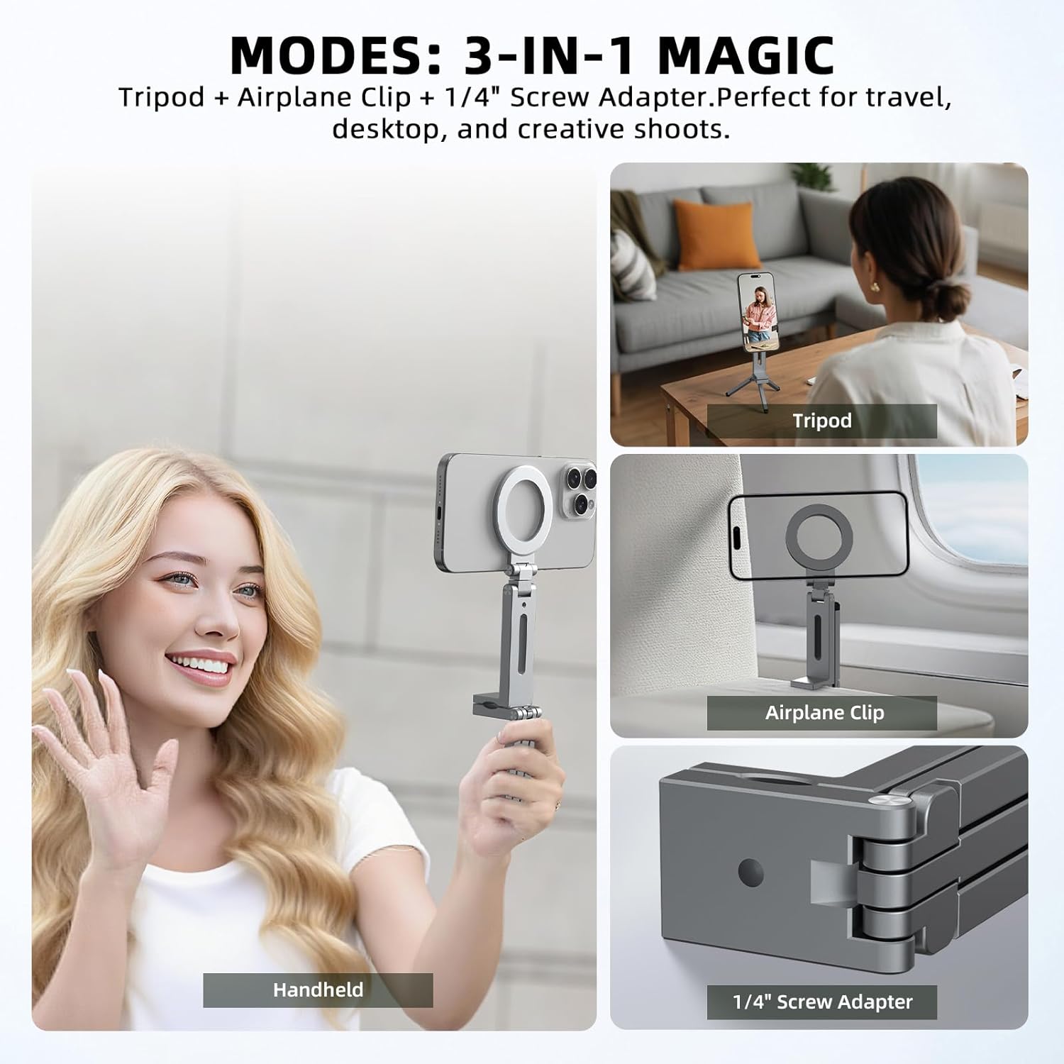Adjustable Universal Magnetic  - огляд і ціна Desk Setup Essentials